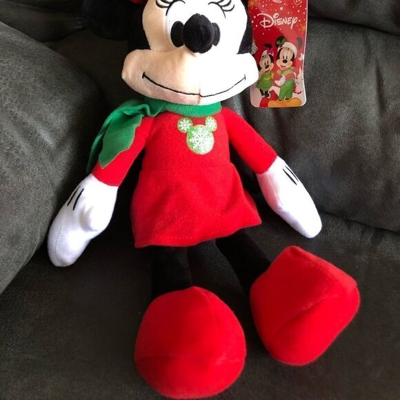 Disney Minnie Mouse Holiday/ Winter Plush - Picture 2 of 4